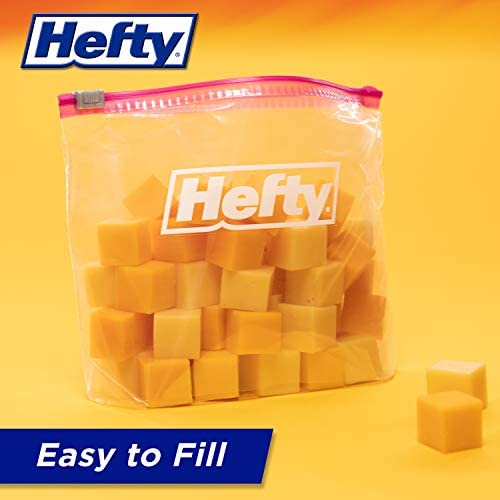 Hefty Slider Storage Bags Gallon Size, 90 Count