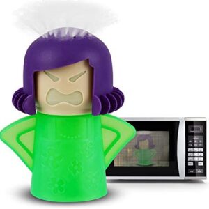 Angry Mama Microwave Cleaner Microwave Oven Steam Cleaner Doll for Home, Kitchen and Office by AODOOR, Easily Cleans The Crud in Minutes