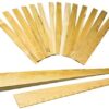 Pro Projects Extra Long 15in Tapered Cedar Wood Shims, 13 Pack. Perfect Weather Resistant Home Improvement Tool for Installing Doors, Windows, & Cabinets, Leveling Floors & DIY Remodeling Projects